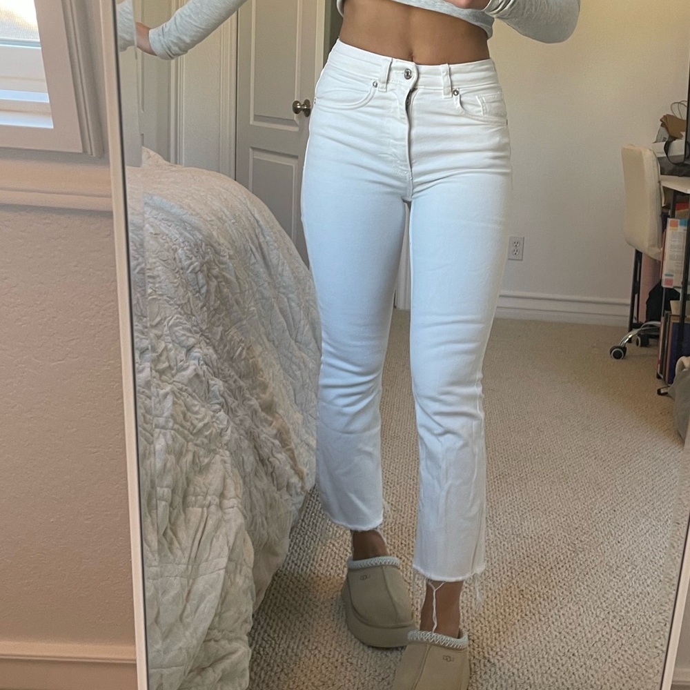 White Zara Jeans